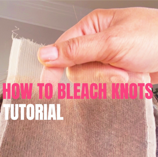 Knot Bleaching Tutorial
